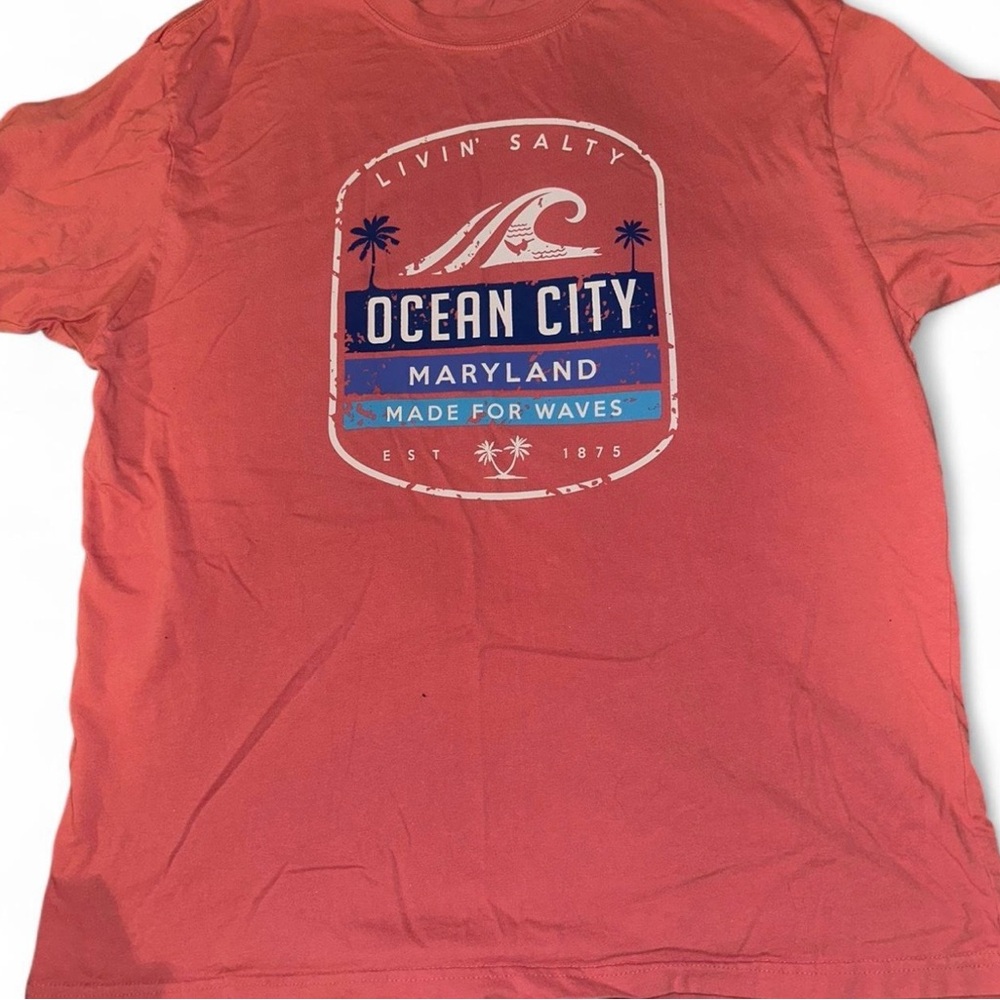 red Ocean City Maryland t-shirt